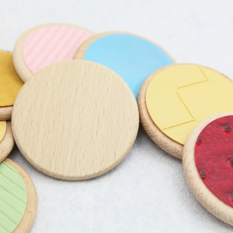 Montessori Sensory Toys Tactile Board Matching game