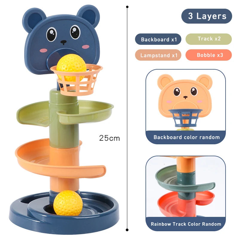 Sliding Ball Early Education Sensory Toy