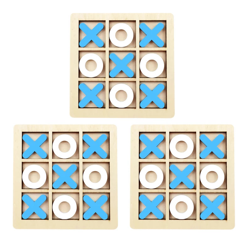 Montessori Wooden Toy Mini Chess Play Game