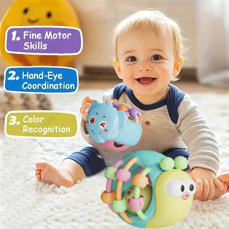 Baby Balls Rattle Comforter Toy