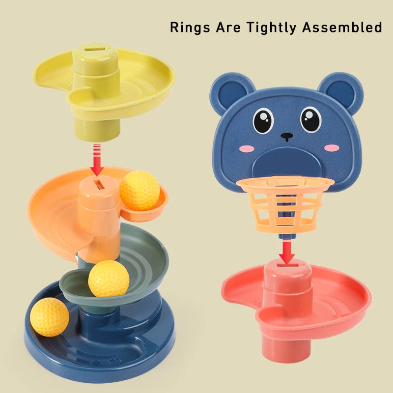 Sliding Ball Early Education Sensory Toy