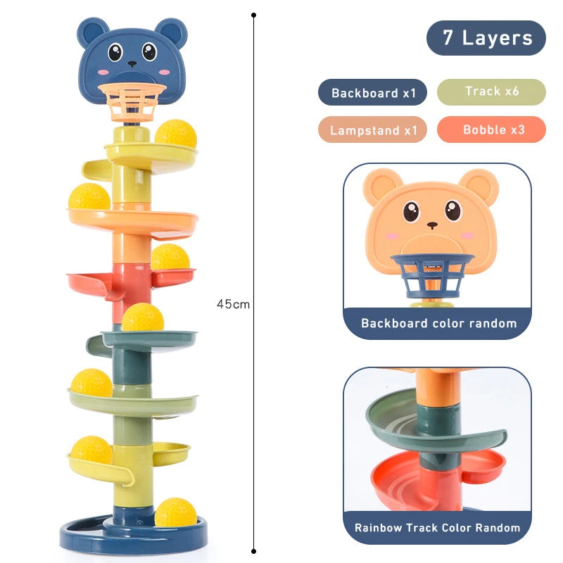 Sliding Ball Early Education Sensory Toy