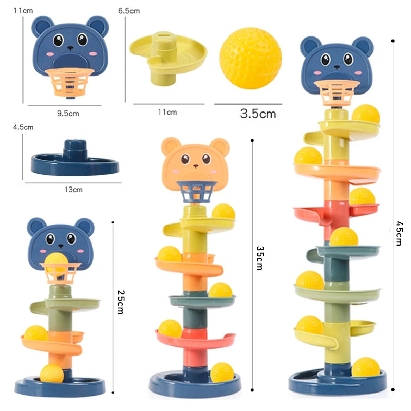 Sliding Ball Early Education Sensory Toy