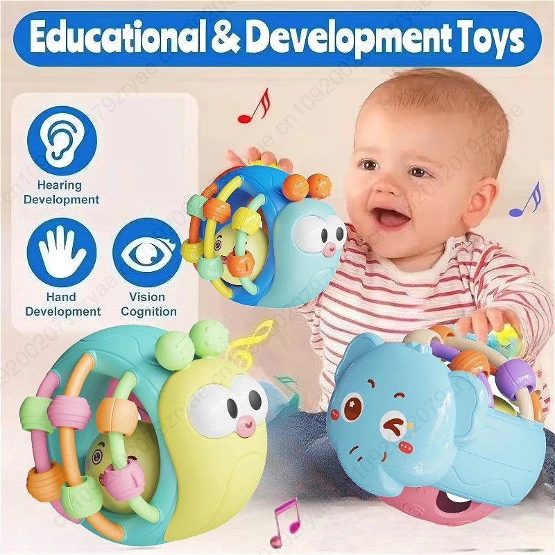 Baby Balls Rattle Comforter Toy