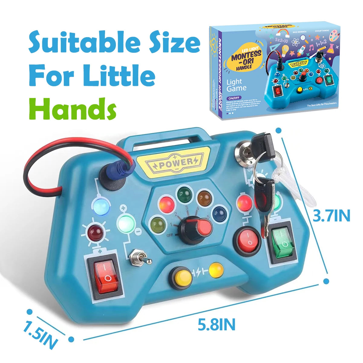 Montessori Busy Board Toys for Toddlers