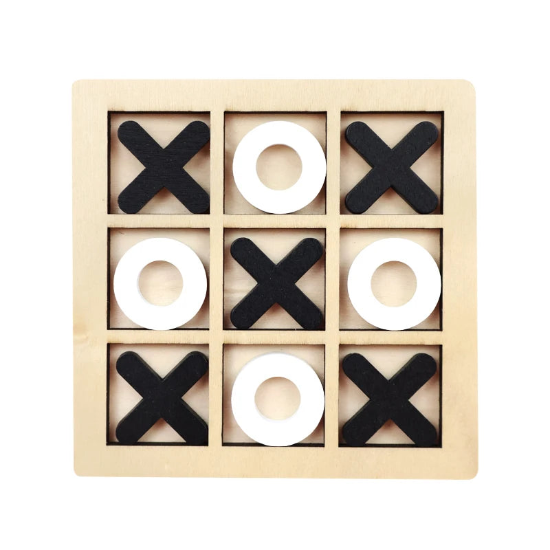 Montessori Wooden Toy Mini Chess Play Game