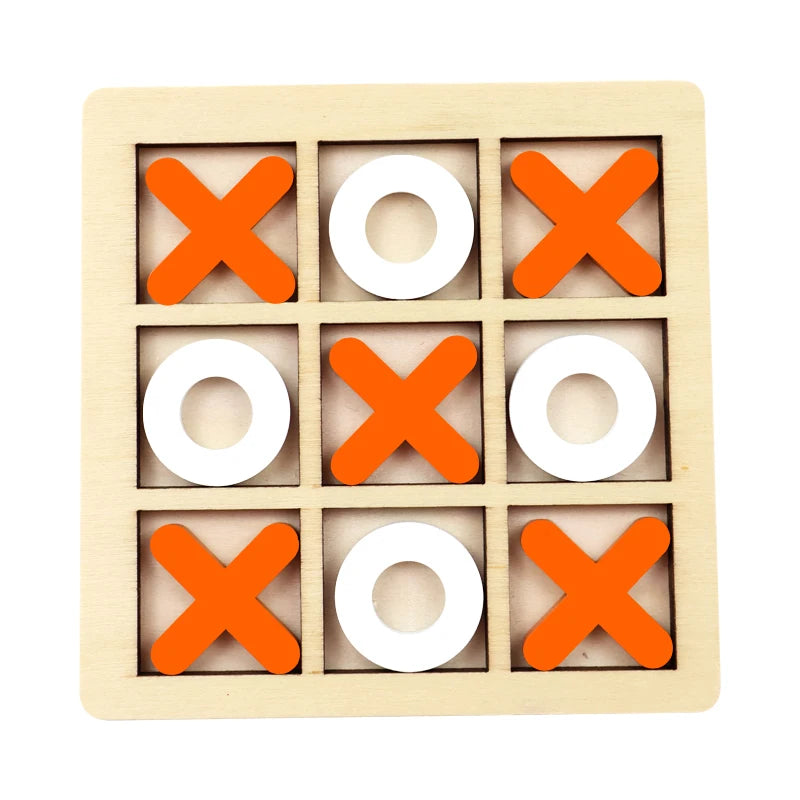 Montessori Wooden Toy Mini Chess Play Game
