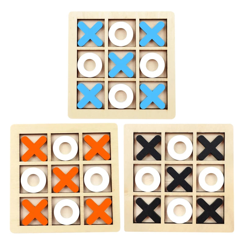 Montessori Wooden Toy Mini Chess Play Game